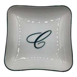 Vintage Claridge’s Hotel London C Insignia Porcelain Ashtray Pin Dish Pillivuyt France