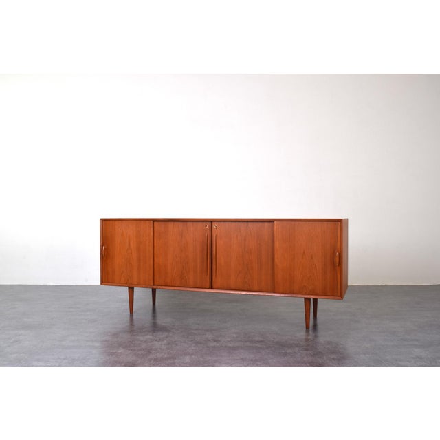 1960s Mid-Century Modern Danish Teak Sideboard, 1960s For Sale - Image 5 of 18