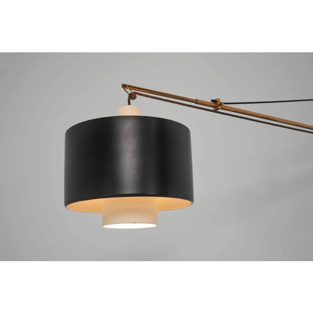 Metal Italian Model 2061 Wall Lamp by Gaetano Sciolari for Stilnovo, 1954 For Sale - Image 7 of 16
