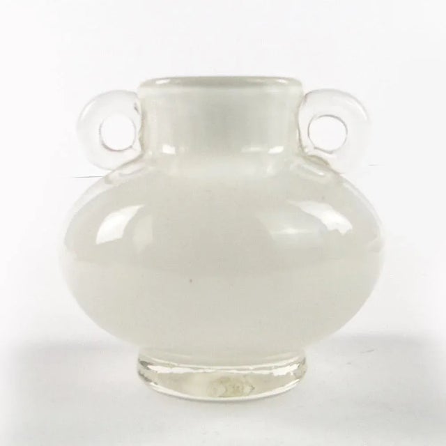 White Postmodern Vase from HSG Tarnowiec, Poland, 1970s For Sale - Image 8 of 8