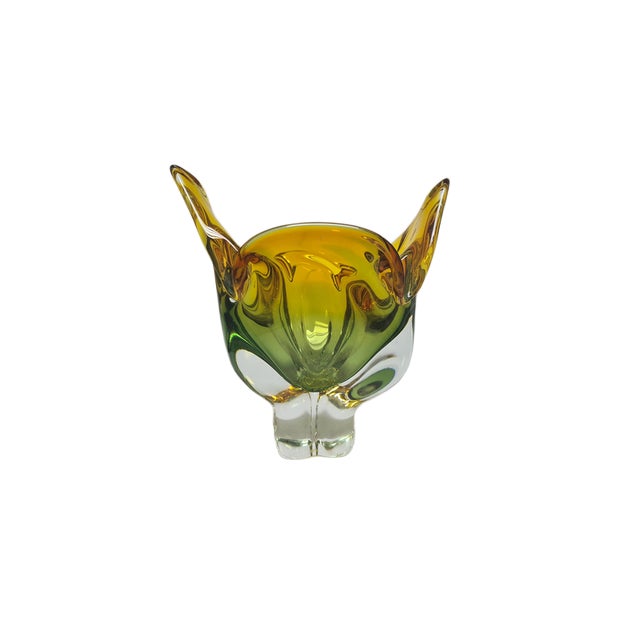 Vase by J. Hospodka for Chribska Glassworks, Former Czechoslovakia, 1960s For Sale - Image 17 of 18