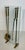 Design/One Glass and Brass Fireplace Tools For Sale - Image 12 of 12