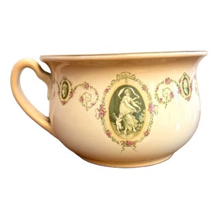Vintage Ceramic Chamber Pot, 1920 For Sale