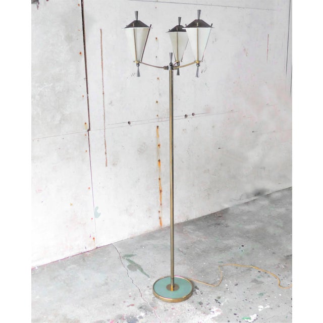 Floor Lamp with 3 Lights, 1950s For Sale - Image 6 of 6