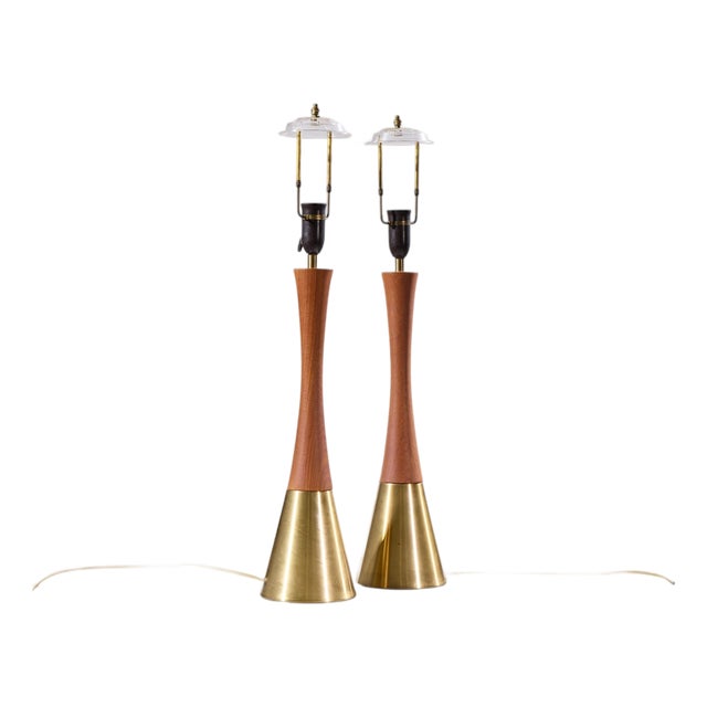 Tony Paul for Westwood Industries Mid Century Table Lamps - Pair For Sale