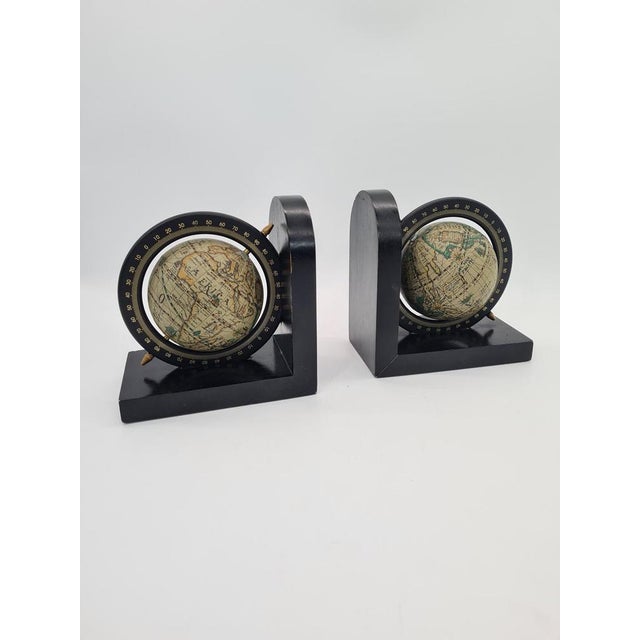 1970s Bookends with Armillary Globes, 1970s, Set of 2 For Sale - Image 5 of 12