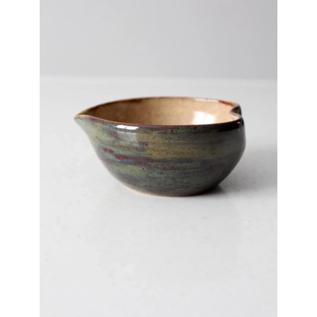 Early 21st Century Vintage Studio Pottery Bowl For Sale - Image 5 of 9