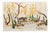 Reynold Arnould, Kiev, Watercolor and Marker Drawing, 1970 For Sale