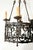 Metal Early 20th Century Iron French Chandelier For Sale - Image 7 of 10