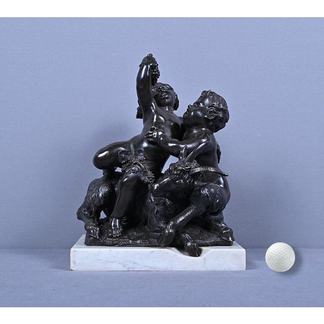 After Clodion, The Childhood of Bacchus, Late 19th Century, Bronze For Sale - Image 18 of 18