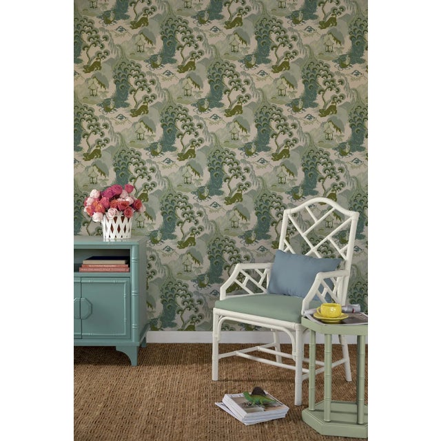 Inspired by the timeless, effortless chic of Chinoiserie, this glorious textile boasts a stunning scenic. Travel to a...