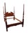 Kincaid Furniture Traditional Style General William Lenoir Queen Size Four Poster Bed Limited Edition A6917 For Sale - Image 4 of 10