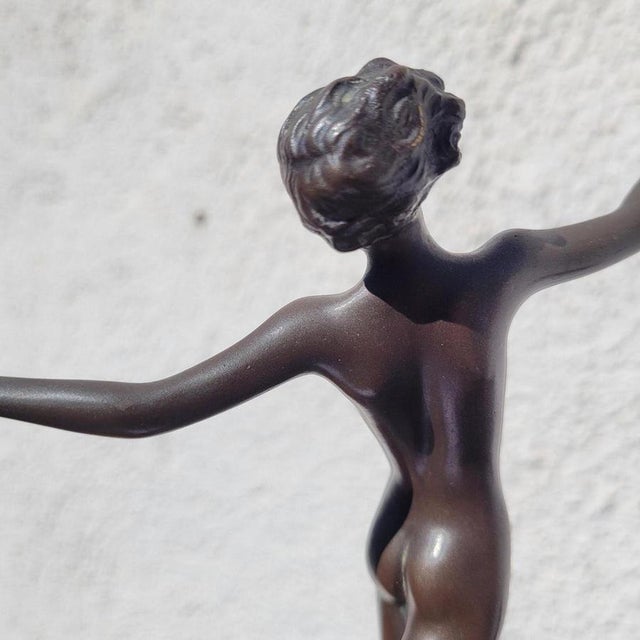 Josef Lorenzl, Art Deco Dancer Figure, 20th Century, Bronze For Sale - Image 15 of 18
