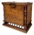 Antique Solid Wood Chest with Turned Columns, 1920s For Sale