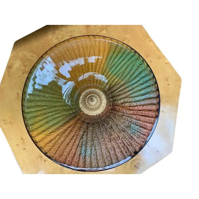 Colored Glass Tazze, 20th Century, Set of 2 For Sale - Image 5 of 6