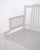 Antique Grey Pine Storage Bench with High Back, 1860s For Sale - Image 5 of 11