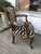 French French Zebra Accent Arm Chair For Sale - Image 3 of 12