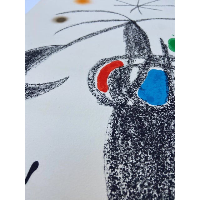 Joan Miró - Maravillas con variaciones n•19 1975 For Sale - Image 4 of 6