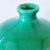 Early 20th Century Early 20th Century Japanese Awaji Pottery Vase in Green Glaze Depicting Iris Flowers For Sale - Image 5 of 7