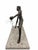 Mid-Century Modern 1970s Victor Salmones Bronze "Lunging Athlete" Sculpture on Granite Base For Sale - Image 3 of 6