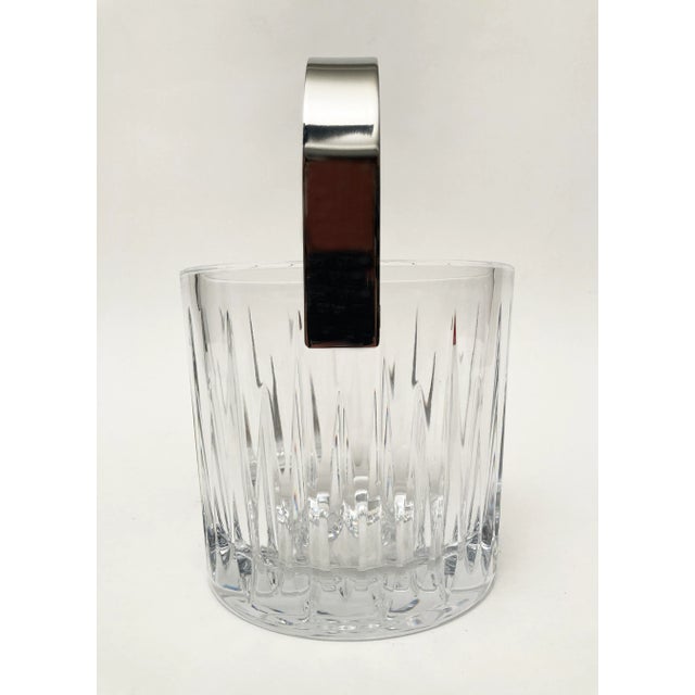 Vintage Miller Rogaska Cut Crystal Soho Ice Bucket For Sale - Image 4 of 10