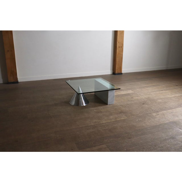 Postmodern Kono Coffee Table by Lella and Massimo Vignelli for Casigliani, Italy, 1984 For Sale - Image 3 of 11