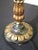 Traditional 1990s Wildwood Lamps Faux Marble Paint Decorated Table Lamp With Shade For Sale - Image 3 of 5