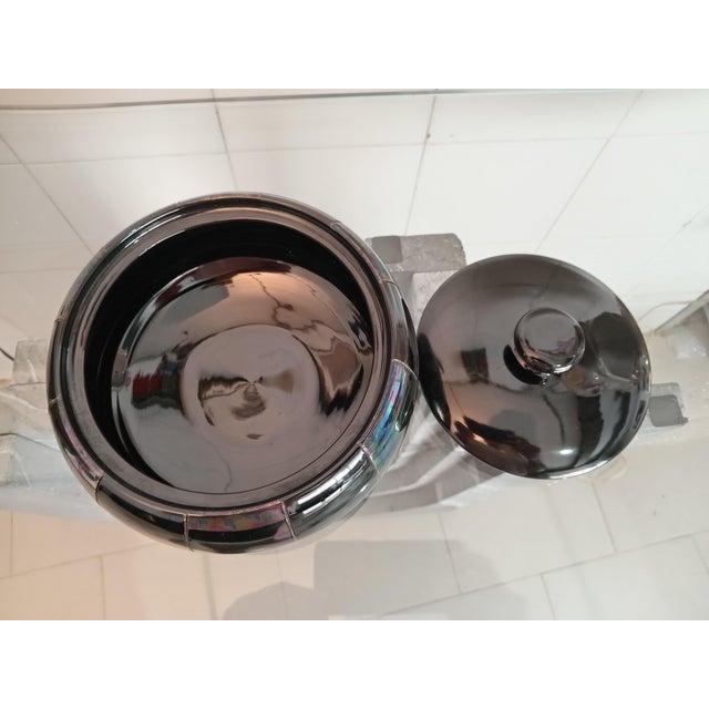 Studio Quattro Ceramic Treat Jar, 1980s For Sale - Image 4 of 6
