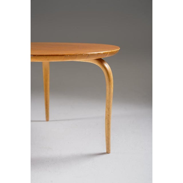 Side Table attributed to Bruno Mathsson, Sweden, 1968 For Sale - Image 6 of 14