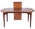 Mid-Century Modern Jens Risom 1950's Walnut Dining Table With Extension Leaves For Sale - Image 3 of 7