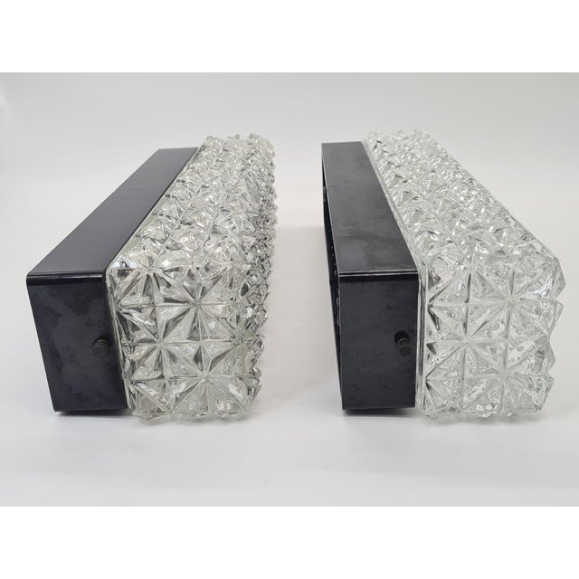 Black 4385 Wall Sconces from Erco, Germany, 1960s, Set of 2 For Sale - Image 8 of 15