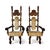 This rare pair of 1960s Witco throne chairs captures the dramatic, hand-carved Tiki aesthetic the company became known for...