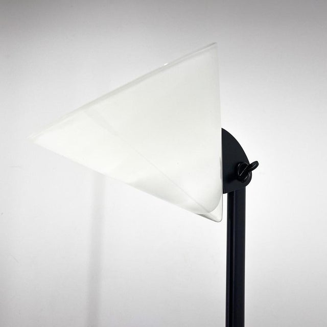 Italian Murano Glass and Metal Floor Lamp, 1970s For Sale - Image 3 of 14