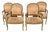 Louis XV Style Armchairs, Set of 4 For Sale