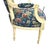 Louis XVI Style Painted Fauteuil, Vintage French Provincial Armchair For Sale - Image 11 of 18