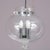 Silver Pendant Lamp by Herbert Proft for Glashütte Limburg, Germany, 1960s For Sale - Image 8 of 10