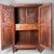 1990s 1990s Carved Hardwood Two-Door Cabinet With Plum Blossom Motifs For Sale - Image 5 of 9