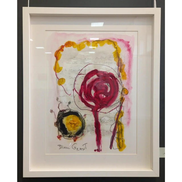 Contemporary Contemporary Original Botanical Floral Oil Painting For Sale - Image 3 of 4