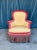 Pair of Large Napoleon III Armchairs in Gold and Red For Sale - Image 4 of 12