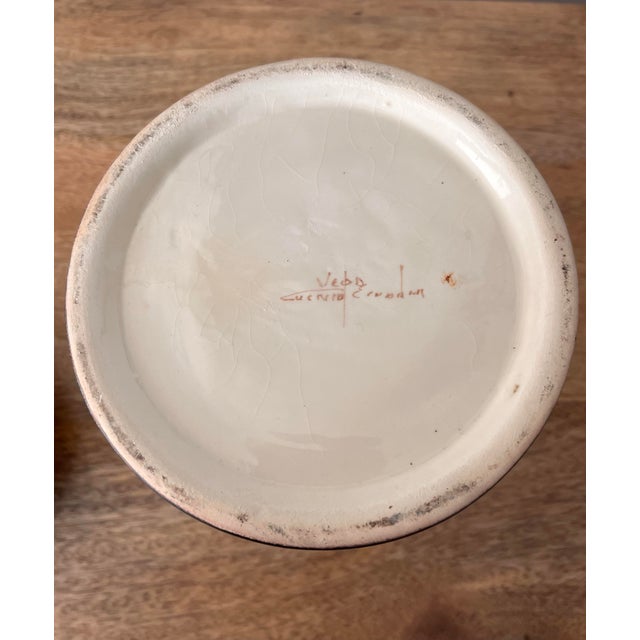 1970s Signed Eduardo Vega Lidded Jar For Sale - Image 9 of 10