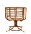 1960s Woven Rattan Basket on a Pedestal Base, Italy, 1960s For Sale - Image 5 of 6