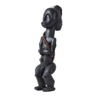 Early 20th Century Male Fang Byeri Standing Reliquary Figure Gabon For Sale