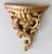 Vintage Rococo Style Italian Gilt Wall Brackets Shelves - A Pair For Sale In Houston - Image 6 of 8