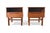 Wood Pair of Kai Kristiansen Teak Nightstands by HJN Møbler | Danish Modern 1960s, Attributed For Sale - Image 7 of 8