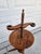 Vintage Wooden Spindle Adjustable Floor Candle Stands For Sale - Image 9 of 15
