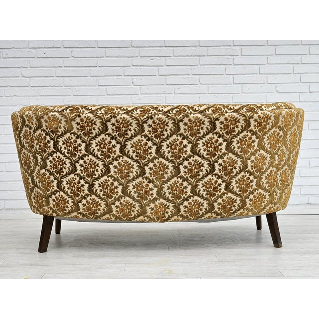 Vintage Danish Two-Seater Banana Sofa, 1960s For Sale - Image 6 of 18