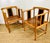 Vintage Pair of Faux Bamboo Asian / Chinoiserie Chic Pagoda Chairs For Sale In Las Vegas - Image 6 of 17