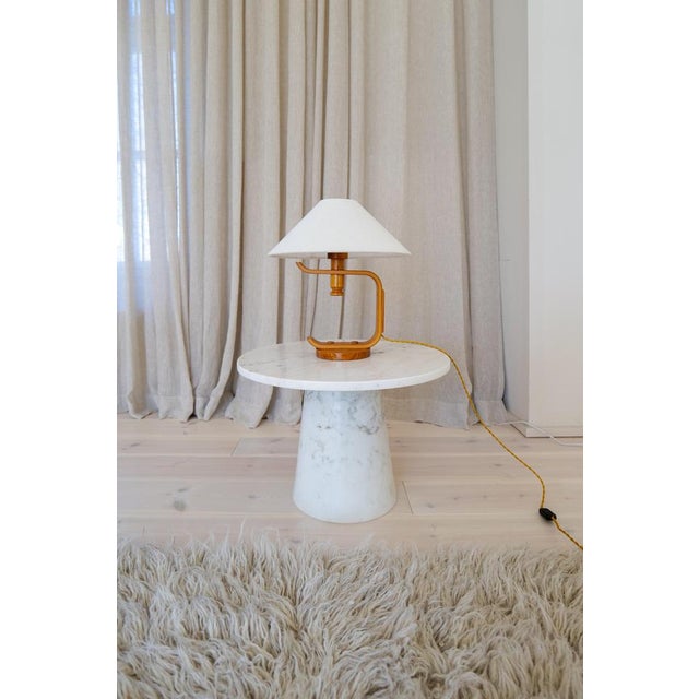 Mid-Century Modern Sculptural Table Lamp in Pine from Hans Agne Jakobsson, 1970s For Sale - Image 4 of 11
