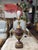 Antique Red Marble and Gilt Bronze Lamp For Sale - Image 11 of 11