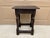 Late 17th Century English Oak Joint Stool With Turned Legs For Sale - Image 12 of 13